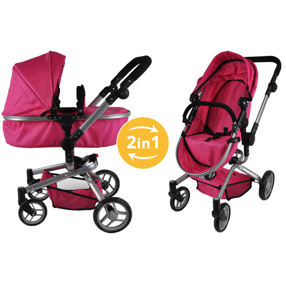 Luidspreker piloot Verouderd Bandits & Angels Pink Angel 2in1 | Poppenwagens.nl