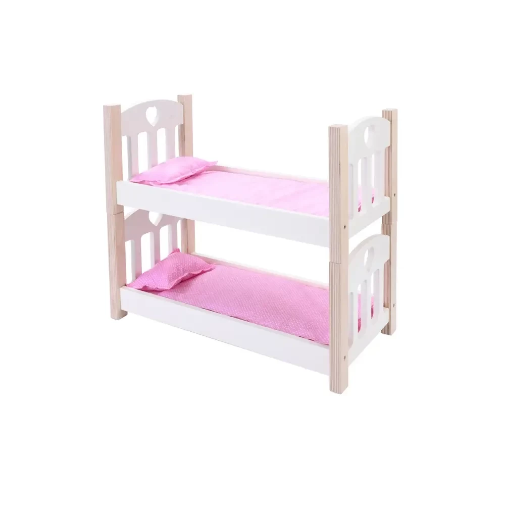  Stapelbed wit-roze