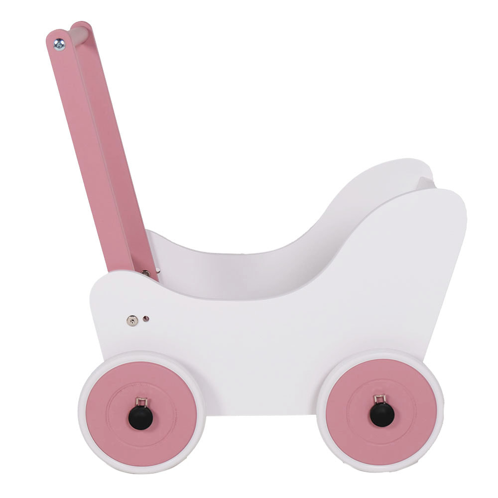 Roze Poppenwagen Little vanaf 1 jaar