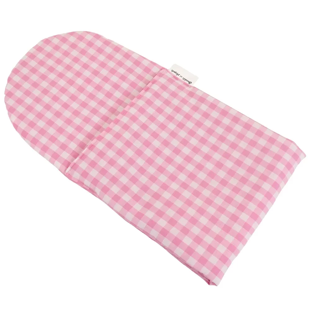  Dekentje roze ruitjes