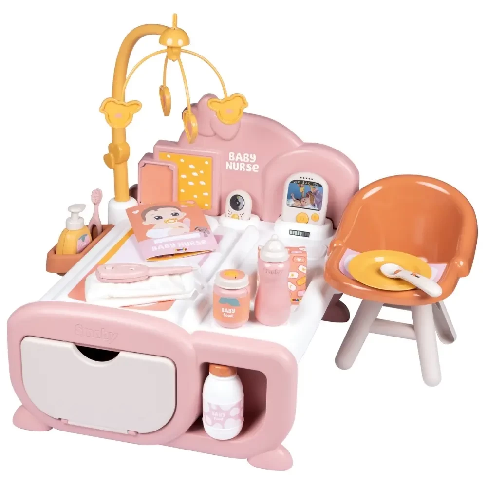  Baby Nurse Cocoon elektronische poppenkamer pastel