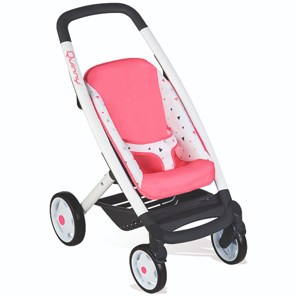 Kosten Gastvrijheid . Poppenwagen | Smoby Quinny 3 in 1 roze (ook buggy en wieg)